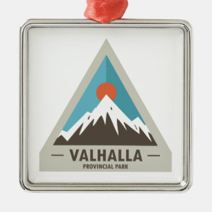Valhalla Provincial Park Metal Ornament