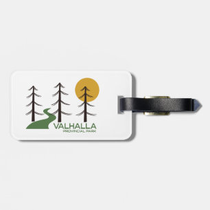 Valhalla Provincial Park Trail Luggage Tag