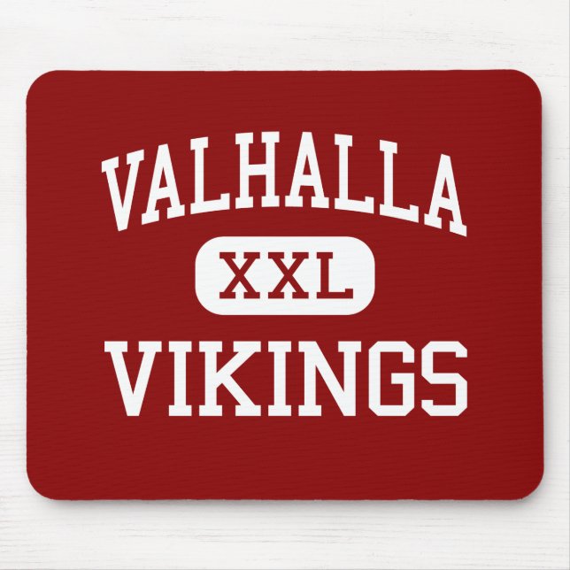 Valhalla - Vikings - Middle - Valhalla New York Mouse Pad (Front)