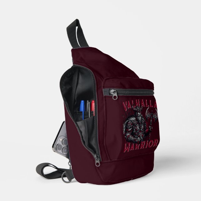 Valhalla Warrior Sling Bag (Open)