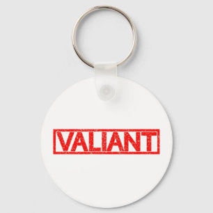 Valiant Stamp Key Ring