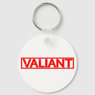 Valiant Stamp Key Ring