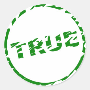 Validation Icon - TRUE - Sticker