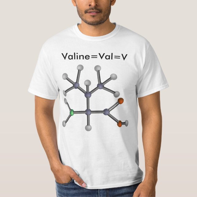 Valine (amino acid) T-Shirt (Front)
