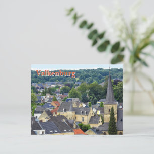 Valkenburg mediaeval city in Netherlands Holiday Postcard