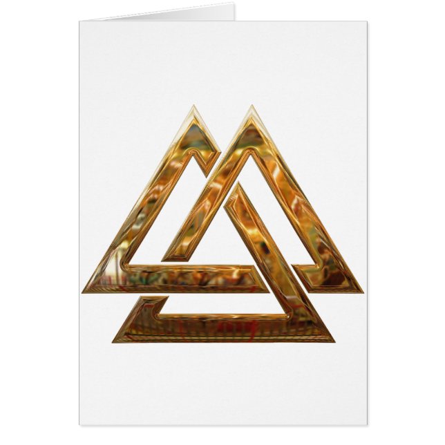 Valknut - Gold (Front)