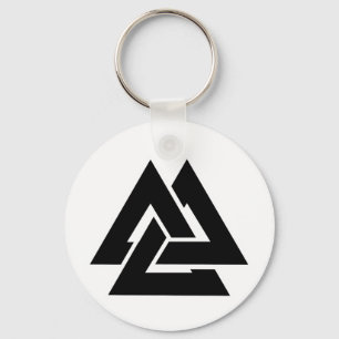 Valknut Key Ring