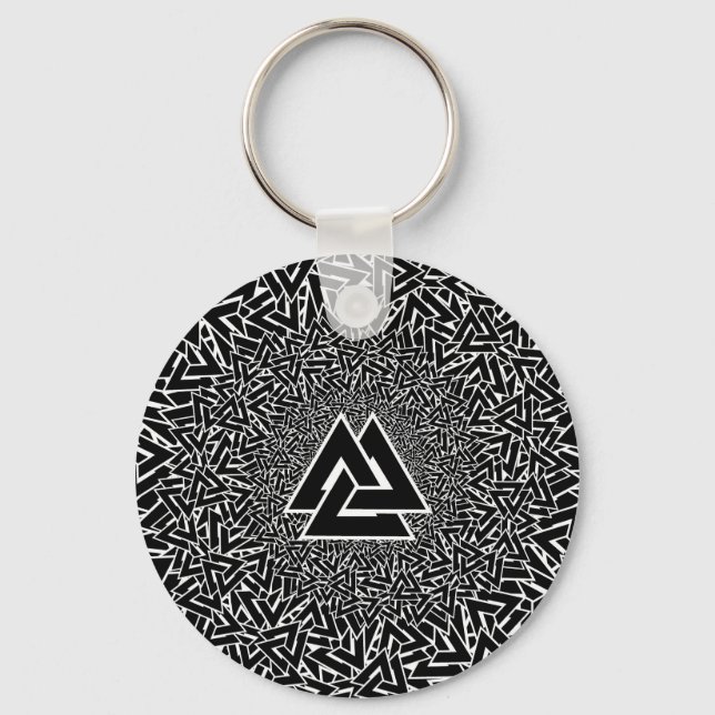 Valknut Key Ring (Front)