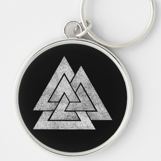 Valknut Key Ring (Front)