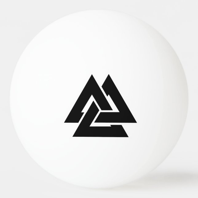  Valknut Ping Pong Ball (Front)
