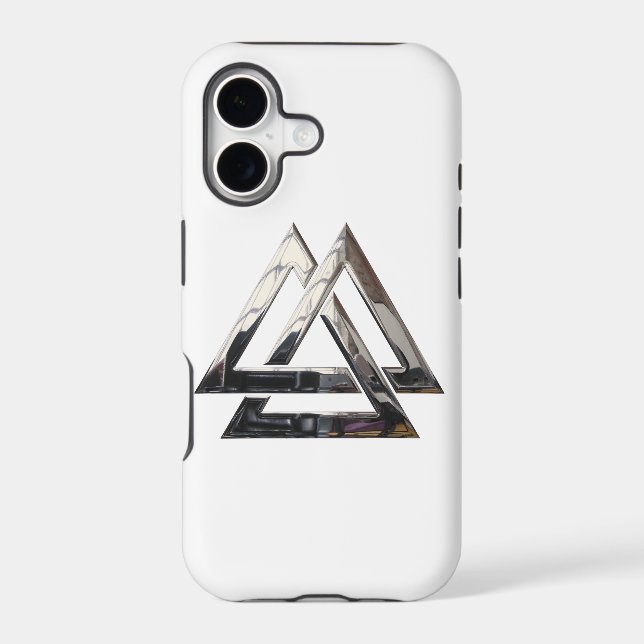 Valknut - Silver (Back)