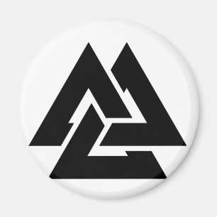 Valknut Symbol triquetra Magnet