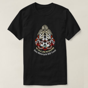 Valkyrie motorcycle Celtic Explorer dark T-Shirt