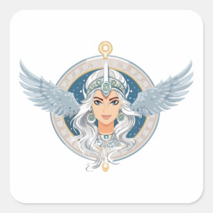 Valkyrie Square Sticker