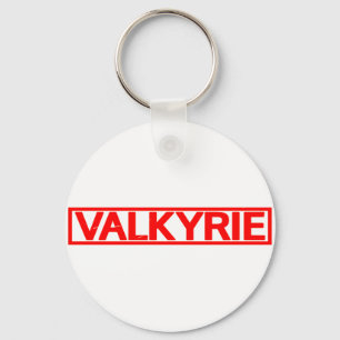 Valkyrie Stamp Key Ring