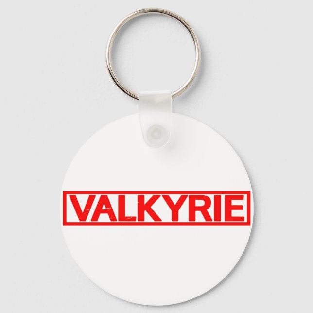 Valkyrie Stamp Key Ring (Front)