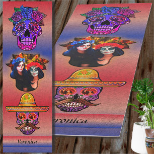 Vallarta Catrinas 1718 Yoga Mat