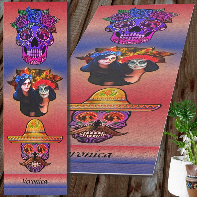 Vallarta Catrinas 1718 Yoga Mat (Creator Uploaded)