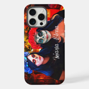 Vallarta Catrinas with Flowers & Candles 1718 iPhone 15 Pro Max Case
