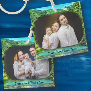 Vallarta Family River South 0366 Key Ring