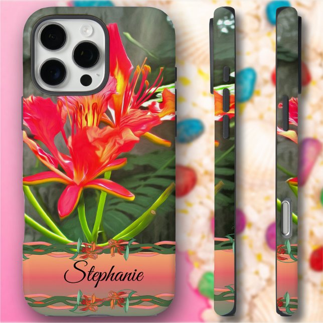 Vallarta Flaming Beauty 1583 Case-Mate iPhone Case (Creator Uploaded)