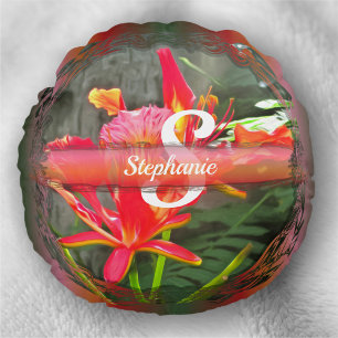 Vallarta Flaming Beauty 1583 Round Cushion