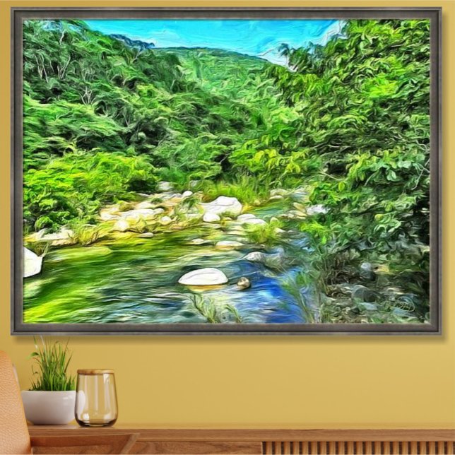 Vallarta River South 0366 Art Print (Creator Uploaded)