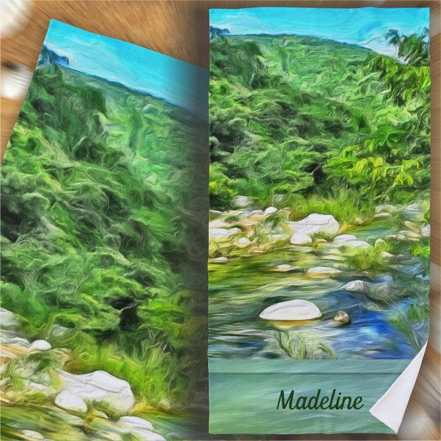 Vallarta River South 0366 Beach Towel (Creator Uploaded)