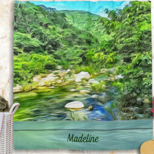 Vallarta River South 0366 Shower Curtain