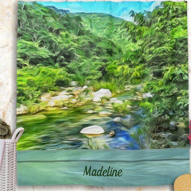 Vallarta River South 0366 Shower Curtain (Creator Uploaded)