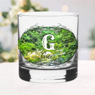 Vallarta River South 0366 Whiskey Glass