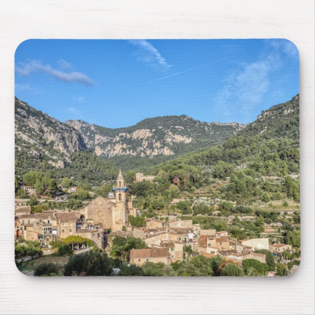 Valldemossa old village - Mallorca, Spain Mouse Pad (Front)