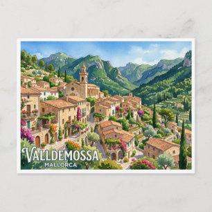 Valldemossa Spain Postcard