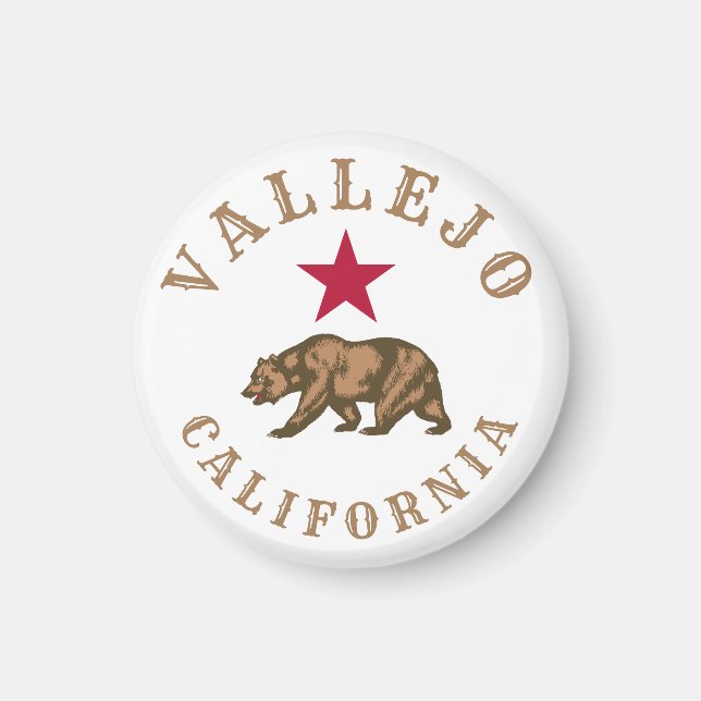 Vallejo, California Magnet (Front)