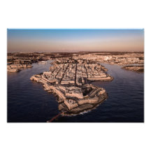 Valletta City Malta Aerial Photography
