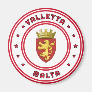Valletta Coat of Arms, Malta Magnet