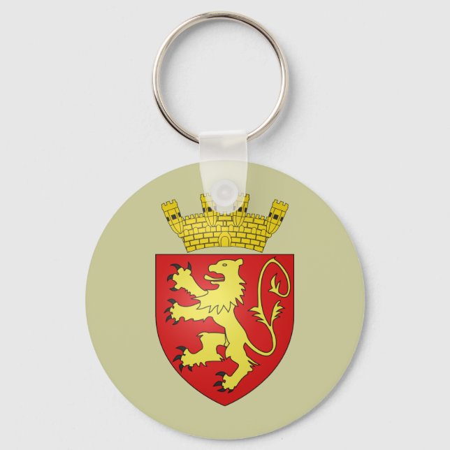 Valletta, Malta Key Ring (Front)