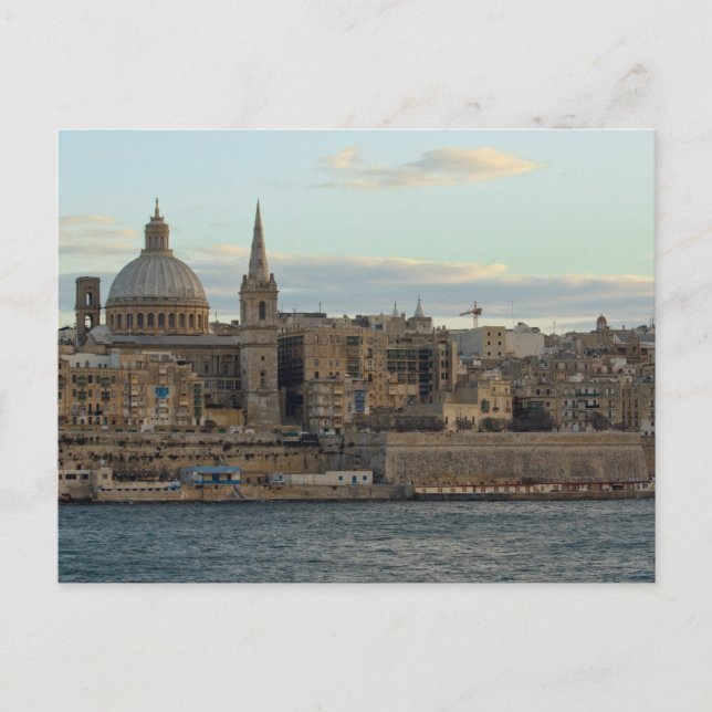 Valletta Postcard (Front)