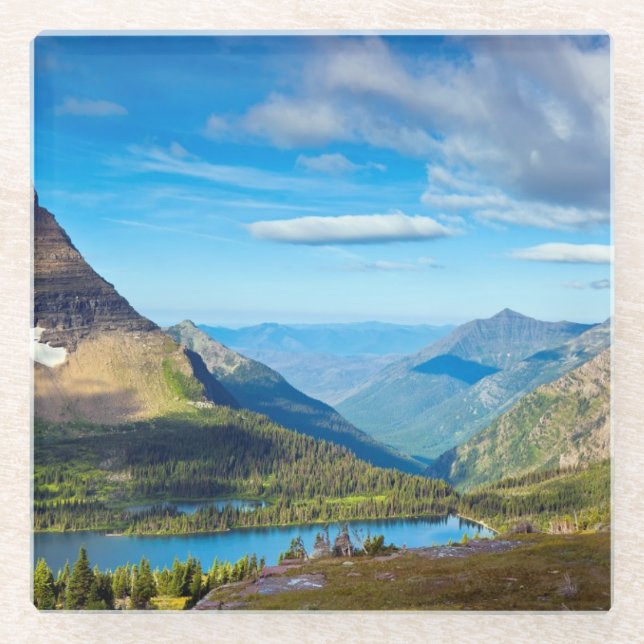 Valley Beyond Glass Coaster (Front)