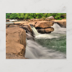 Valley Falls State Park, West Virginia Postcard