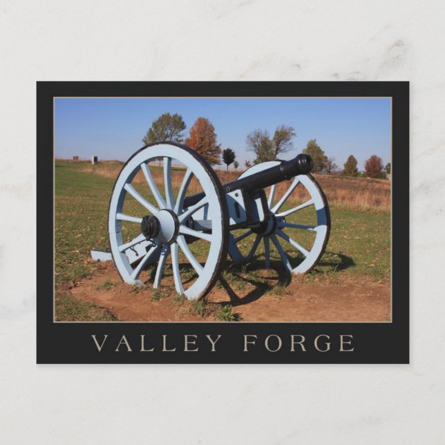Valley Forge Historic Park Postcard (Front)