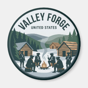 Valley Forge National Historic Park Pennsylvania Magnet