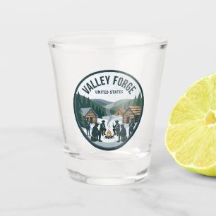 Valley Forge National Historic Park Pennsylvania Shot Glass