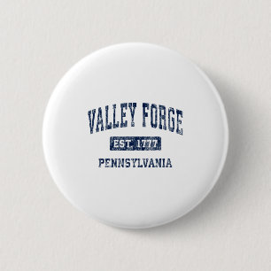 Valley Forge Pennsylvania Pa Vintage Established P 6 Cm Round Badge