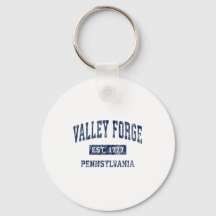Valley Forge Pennsylvania Pa Vintage Established P Key Ring