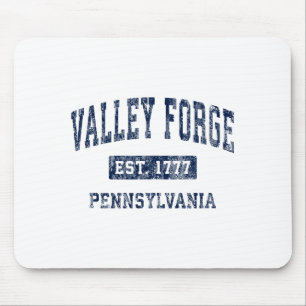 Valley Forge Pennsylvania Pa Vintage Established P Mouse Pad