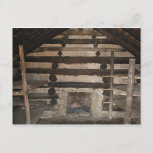 Valley Forge, Pennsylvania. Soldiers Cabin. Postcard