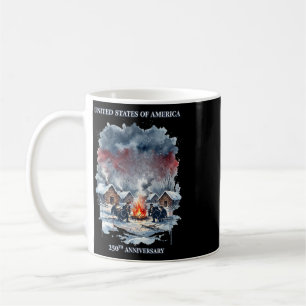 Valley Forge Pennsylvania Usa Years 1776-2026 250t Coffee Mug