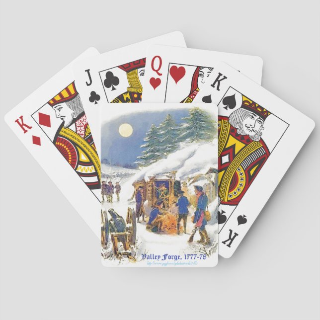 "Valley Forge" Playing Cards (Back)