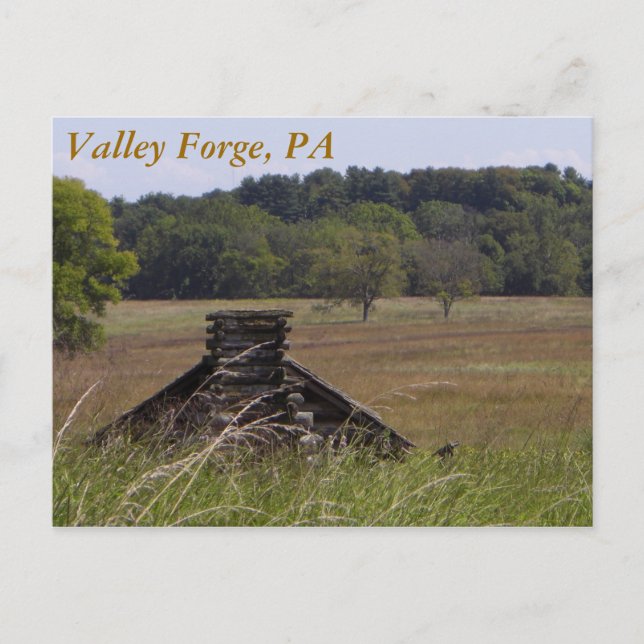 Valley Forge Postcard (Front)